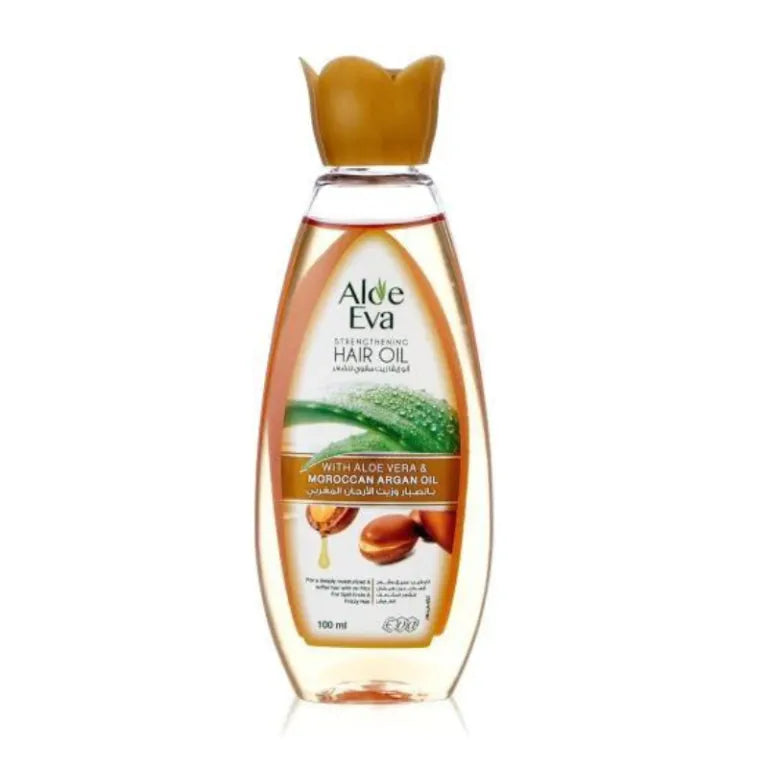 Aloe Eva | Strengthening Hair Oil with Aloe Vera and Moroccan Argan Oil | 100ml