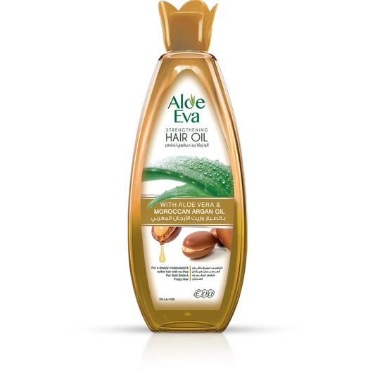 Aloe Eva | Strengthening Hair Oil with Moroccan Argan Oil | 255ml