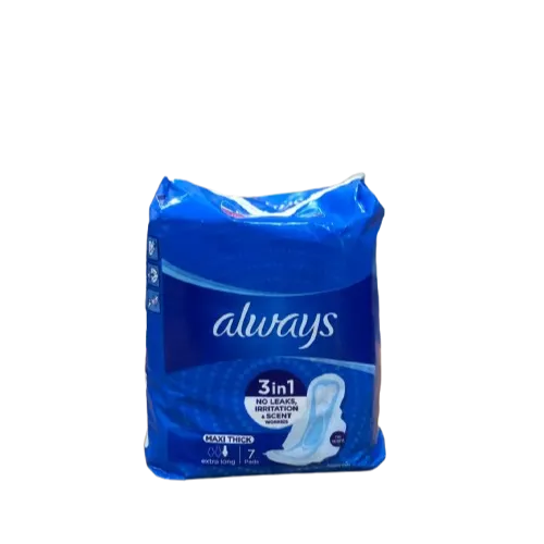 Always | Cotton Soft Maxi Extra Long Sanitary Pads | 7 Pcs
