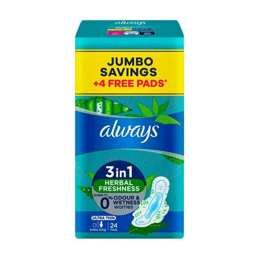 Always | Ultra Thin Herbal | 24 Pcs
