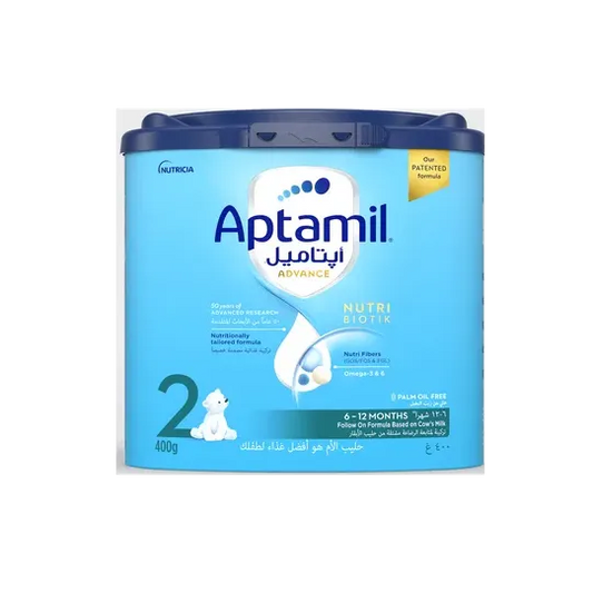 Aptamil | Advance 2 Follow-On Formula from 6-12 Months | 400gm
