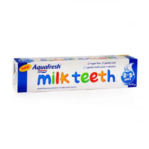 Aquafresh | Kids Toothpaste Milk Teeth for Toddlers 0-3 Years | 50ml