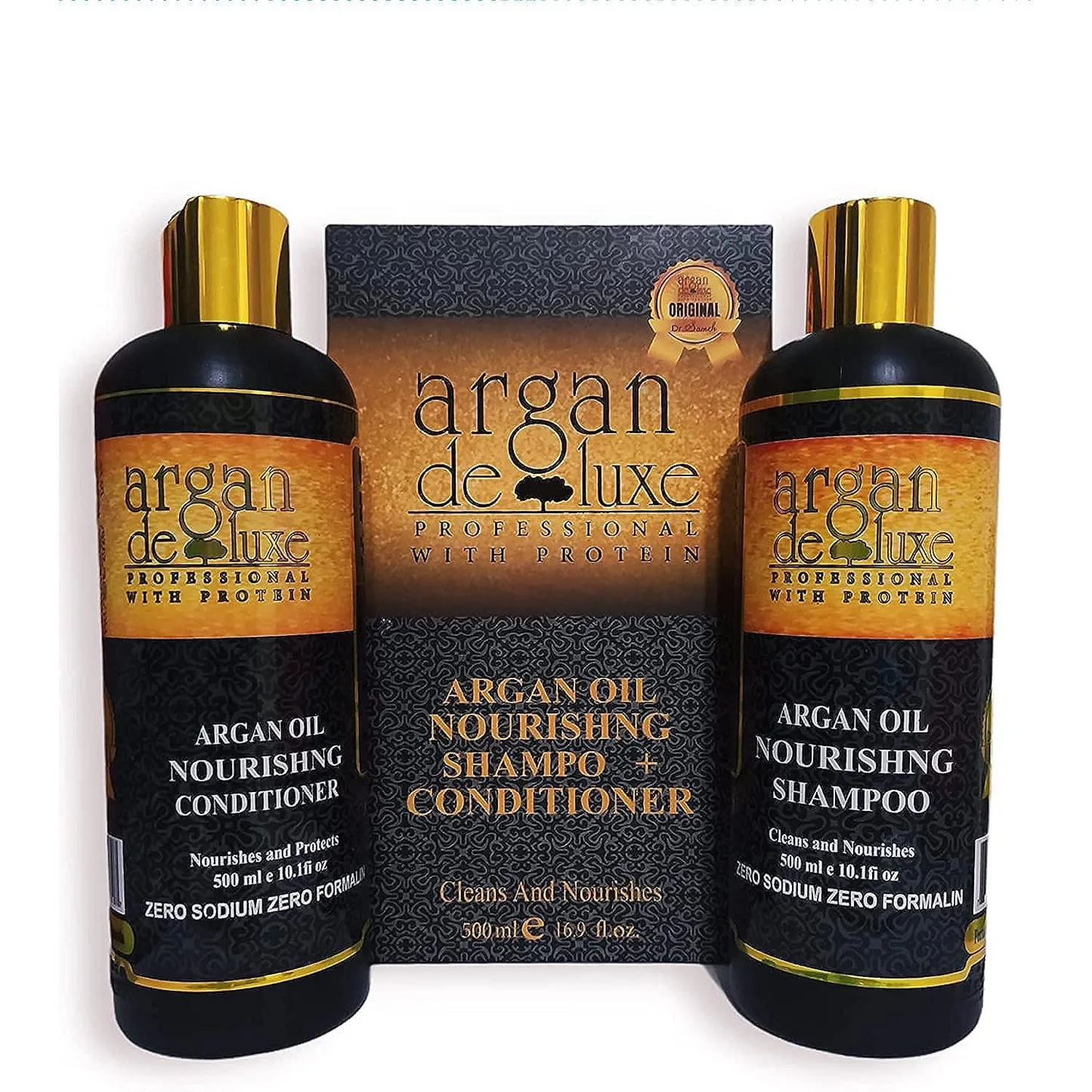 Argan Deluxe | Shampoo + Conditiner | 500ml