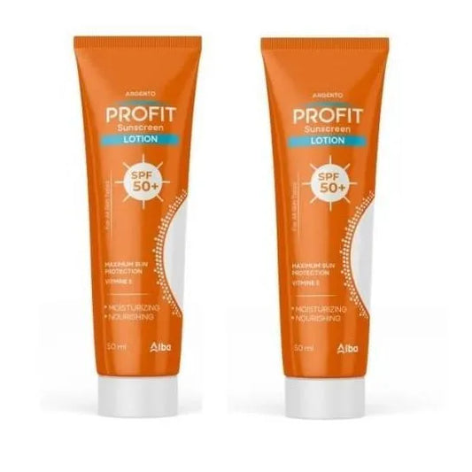 Argento | Profit Sunscreen SPF50+ Lotion 1+1 | 50ml