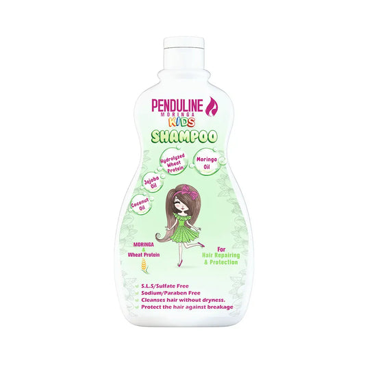Penduline moringa kids shampoo ( SILKY & OILY ) 300 ml