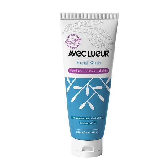Avec Lueur | Facial wash for Dry and Normail skin | 200ml