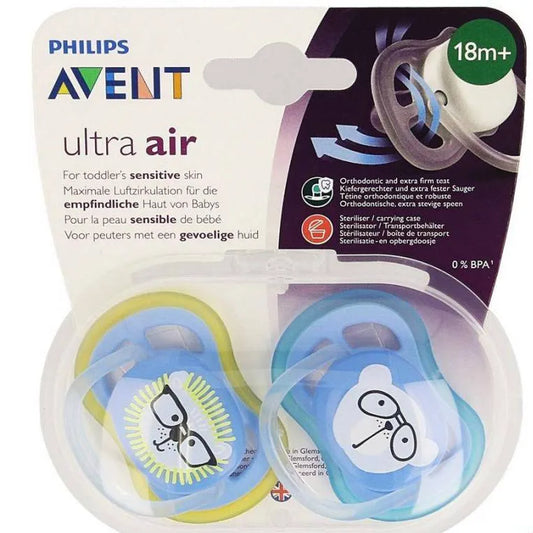 Philips | Avent Ultra Air Pacifier +18M | 2 Pcs