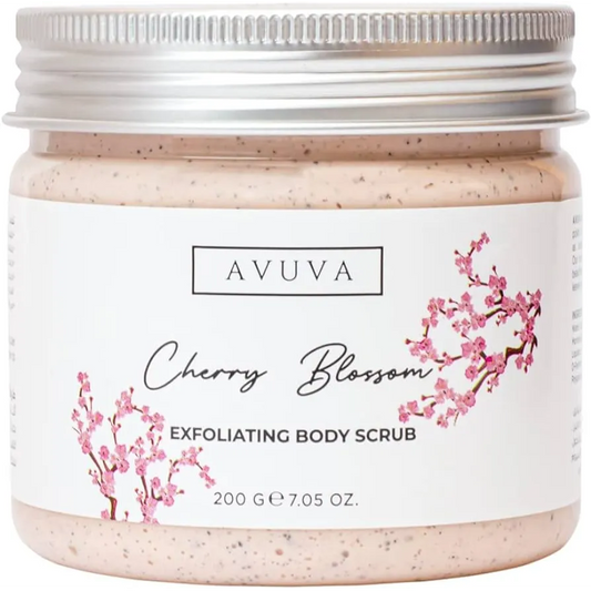 Avuva | Cherry Blossom Body Scrub | 200gm