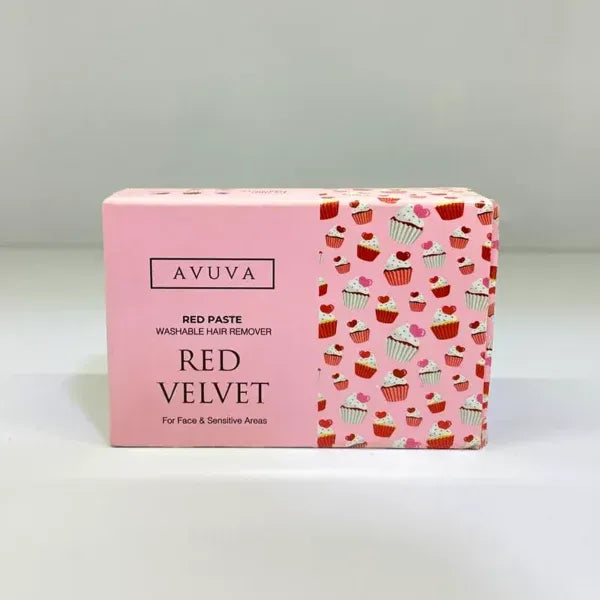 Avuva | Red Paste Red Velvet For Face & Sensitive areas | 100gm