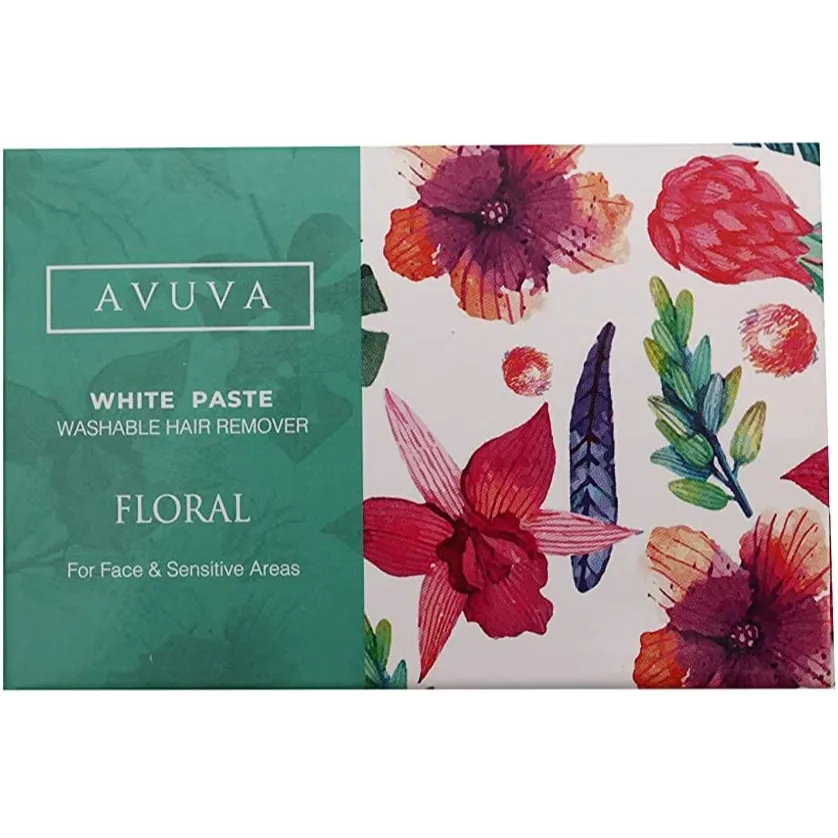 Avuva | White Paste Hair Removal Floral | 100gm