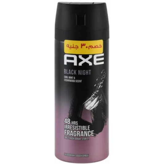 Axe | Black Night Body Spray | 150ml 30 LE Off