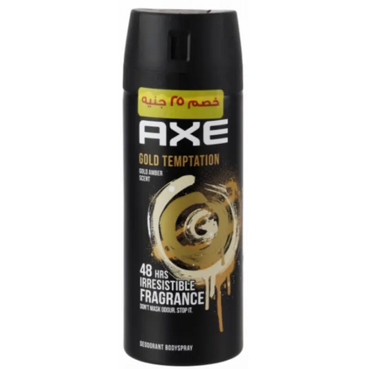 Axe | Gold Temptation Body Spray | 150ml 25 LE Off