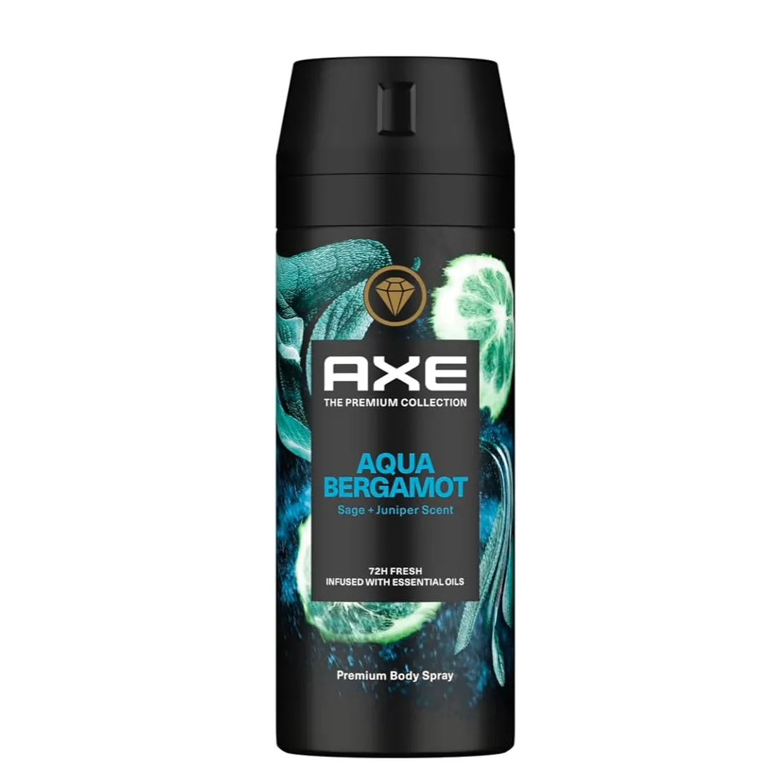 Axe | Spray 72H Aqua Bergamot | 150ml
