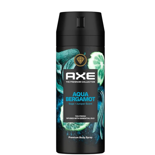 Axe | Spray 72H Aqua Bergamot | 150ml