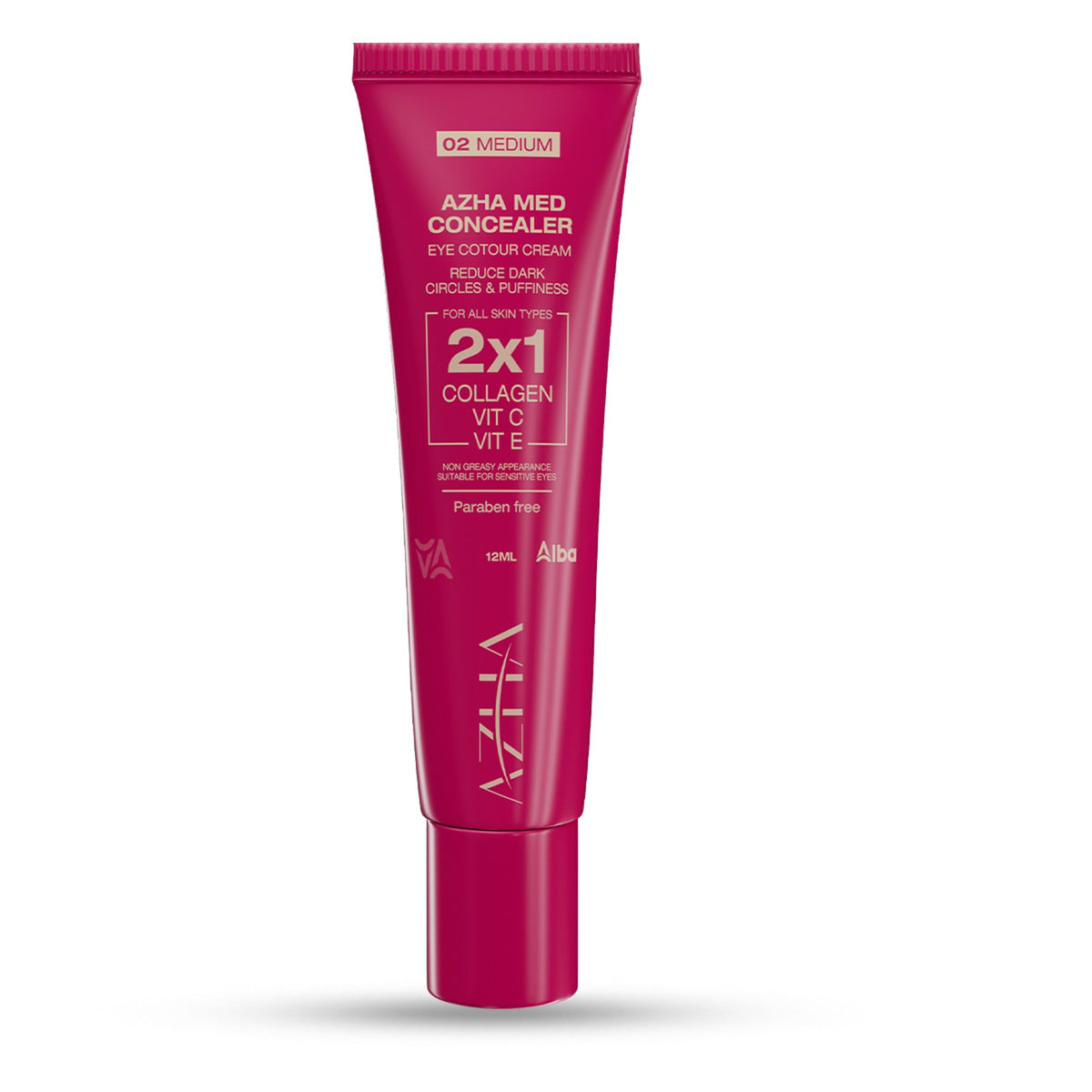 Azha Med Concealer 02 Medium 12ml