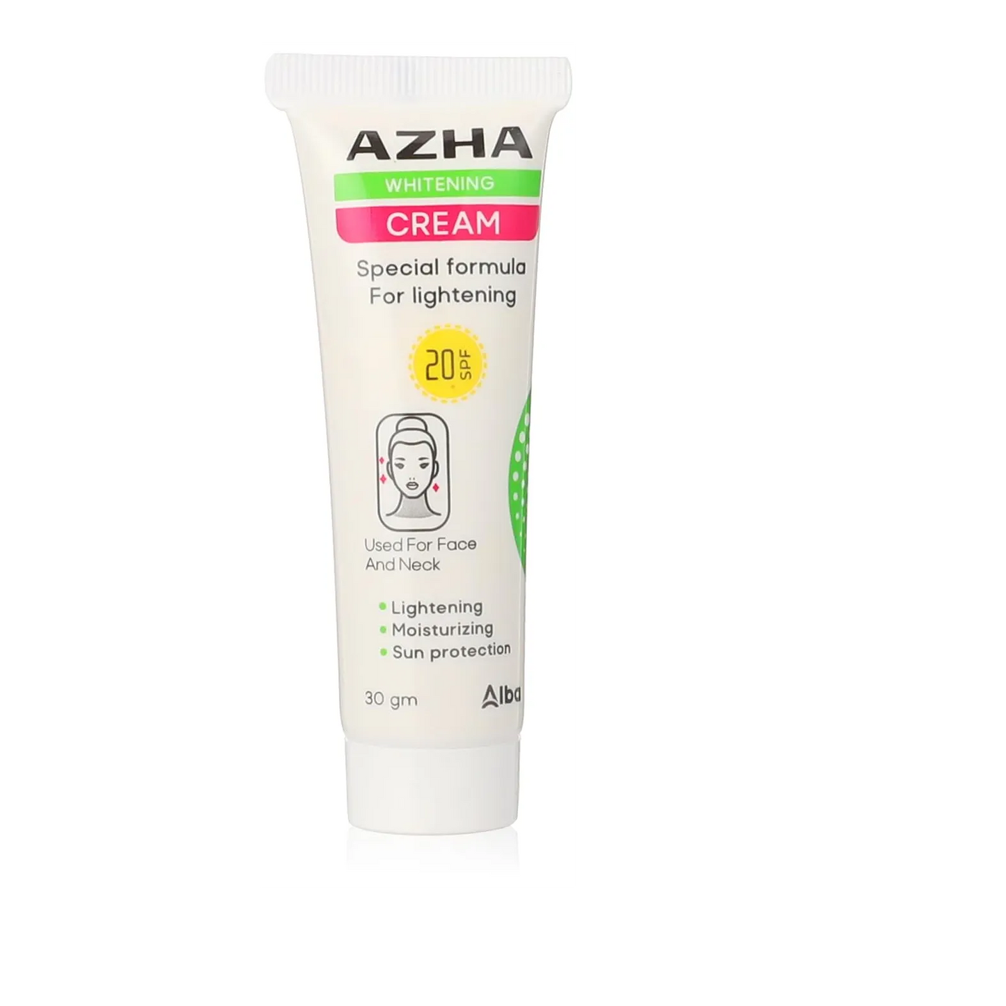 Azha | Whitening Cream Spf 20+ | 30gm