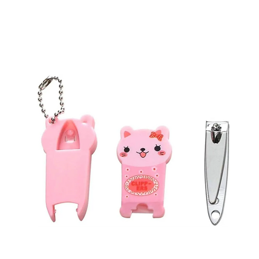 Baby | Nail Clipper Pink Animal | 1 Pc