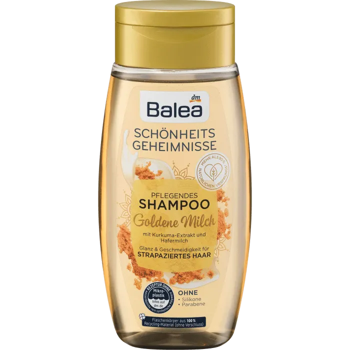 Balea | Beauty Secrets Nourishing & Strengthening Golden Milk Shampoo | 250ml