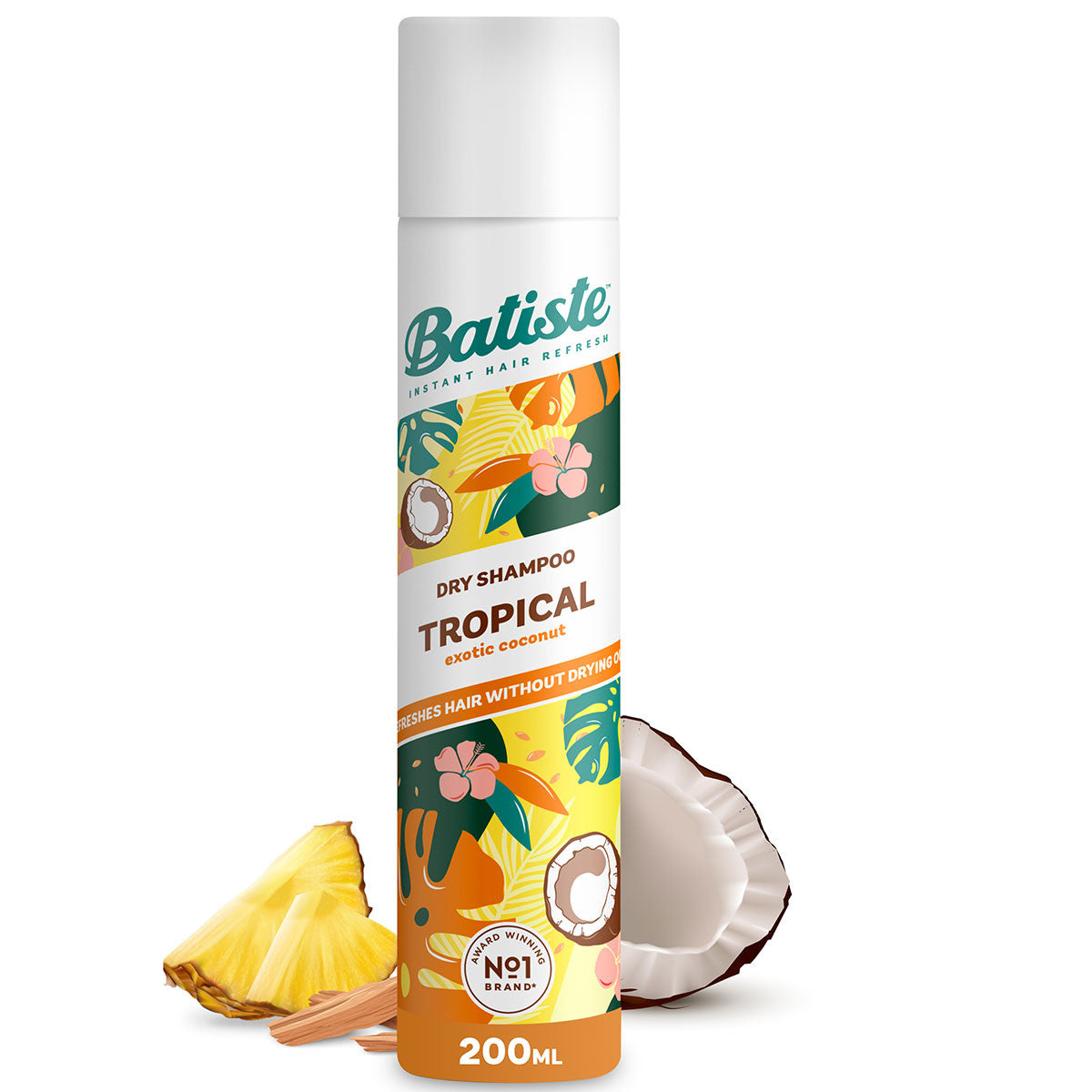 Batiste Tropical Dry Shampoo 200ml product image