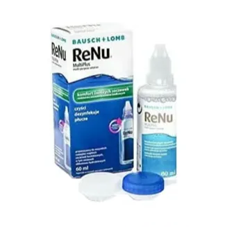 Bausch & Lomb Renu Sterile Multipurpose Cleansing & Disinfecting Solution for All Types of Soft Contact Lenses | 60ml