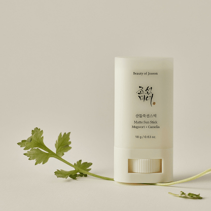 Beauty of Joseon Matte Sun Stick 18g with mugwort