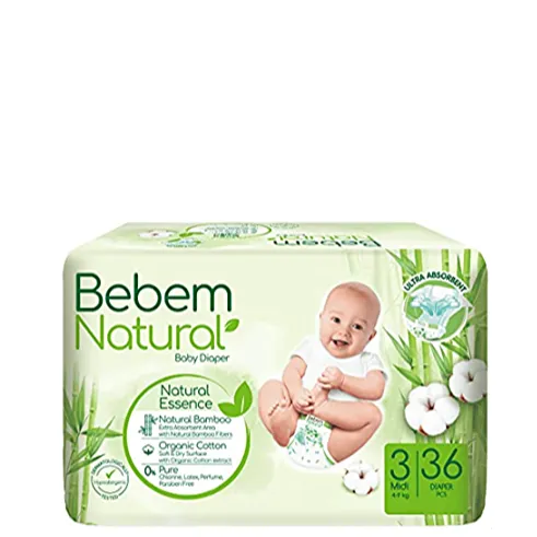 Bebem | Economical Baby Diapers Size3 | 36 Pcs