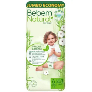 Bebem | Jumbo Economy Baby Diaper Size 6 | 48 Pcs