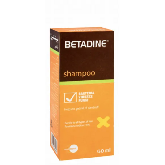 Betadine | 7.5% Shampoo | 60ml
