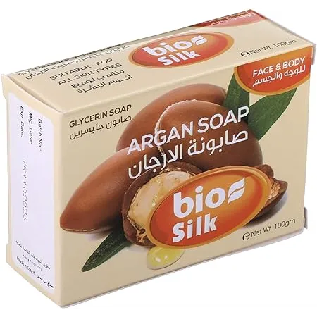 Bio Silk | Glycerin Soap with Argan Oil | 100gm