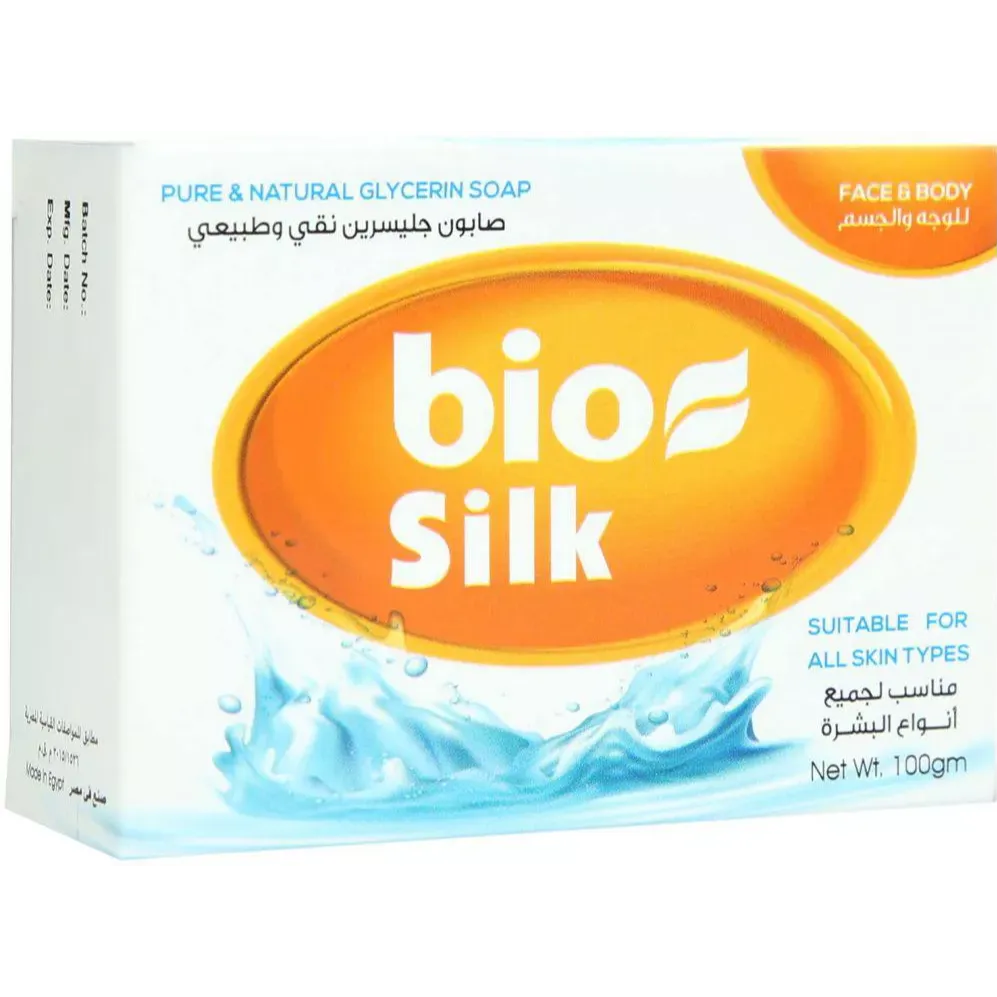 Bio | Silk soap with glycerin | 100 grams