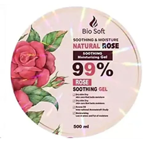 Bio Soft | Natural Rose Soothing & Moisturizing Gel | 500ml