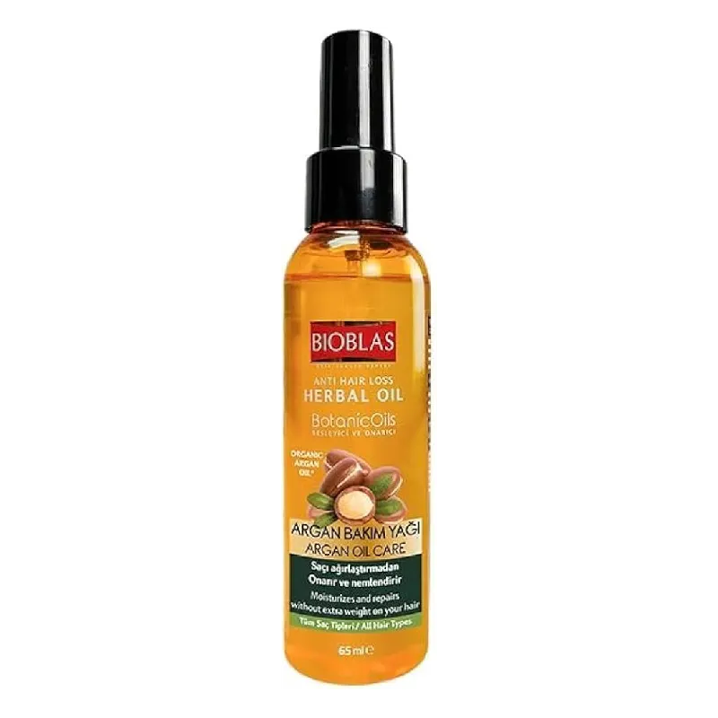 Bioblas | Anti-Hair Loss Herbal Oil Argan Care | 65ml