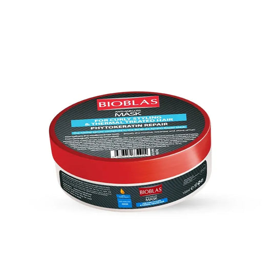 Bioblas | Anti Hair Loss Mask For Curly Styling & Thermal Treated Hair | 150Ml