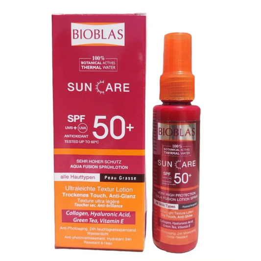 Bioblas | Suncare Aqua Fusion Lotion Spray For Oily Skin | 75Ml