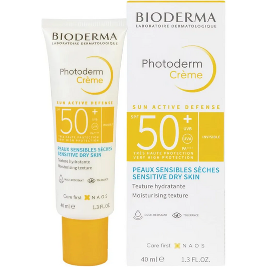 Bioderma | Photoderm Cream SPF50+ Face Sunscreen for Sensitive Skin | 40ml