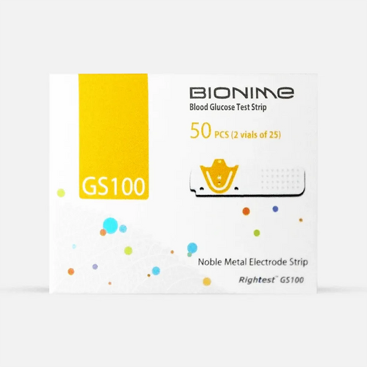 Bionime | GM100 Glucose Meter Test Strip | 50 Strips