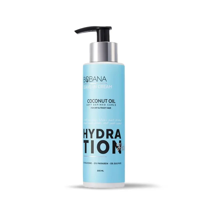 Bobana | Leave-In Coconut Oil Cream for Dry Hair | 200ml