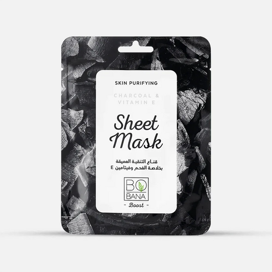 BoBana | Sheet Mask Charcoal vitamen E