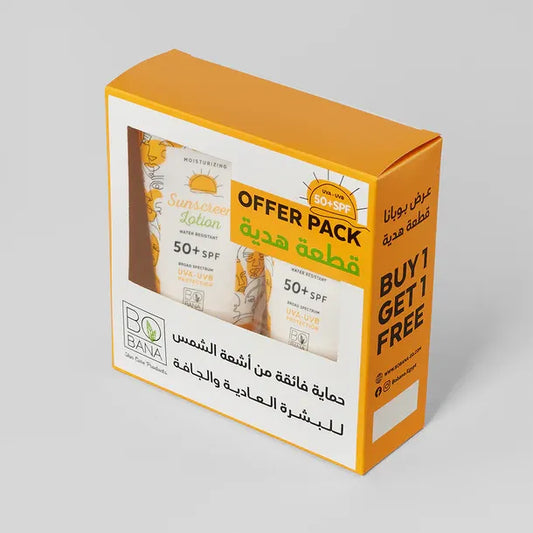 Bobana | Sunscreen Lotion | 150Ml | 1+1 Free
