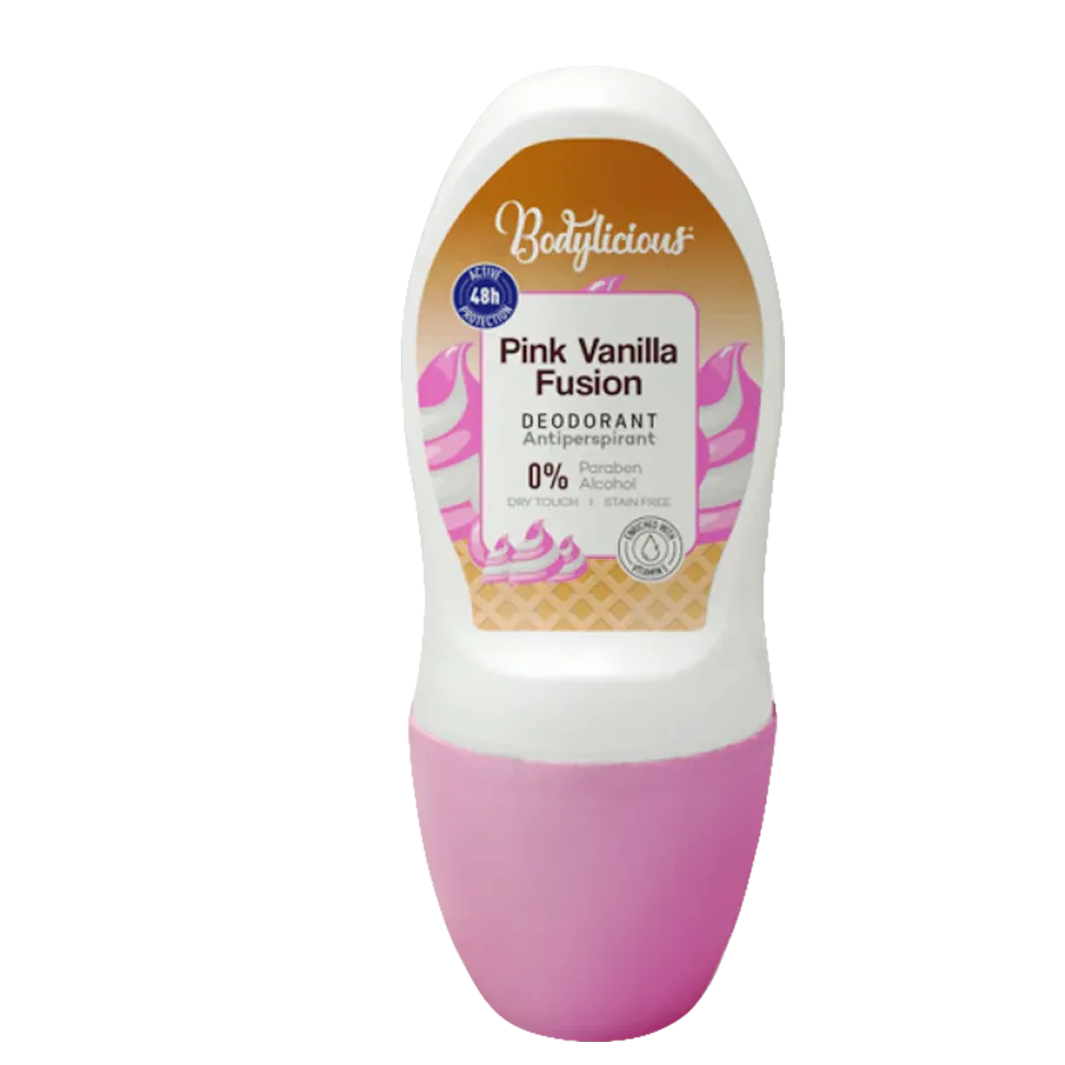 Bodylicious | Pink Vanilla Fusion Antiperspirant Deodorant | 50ml