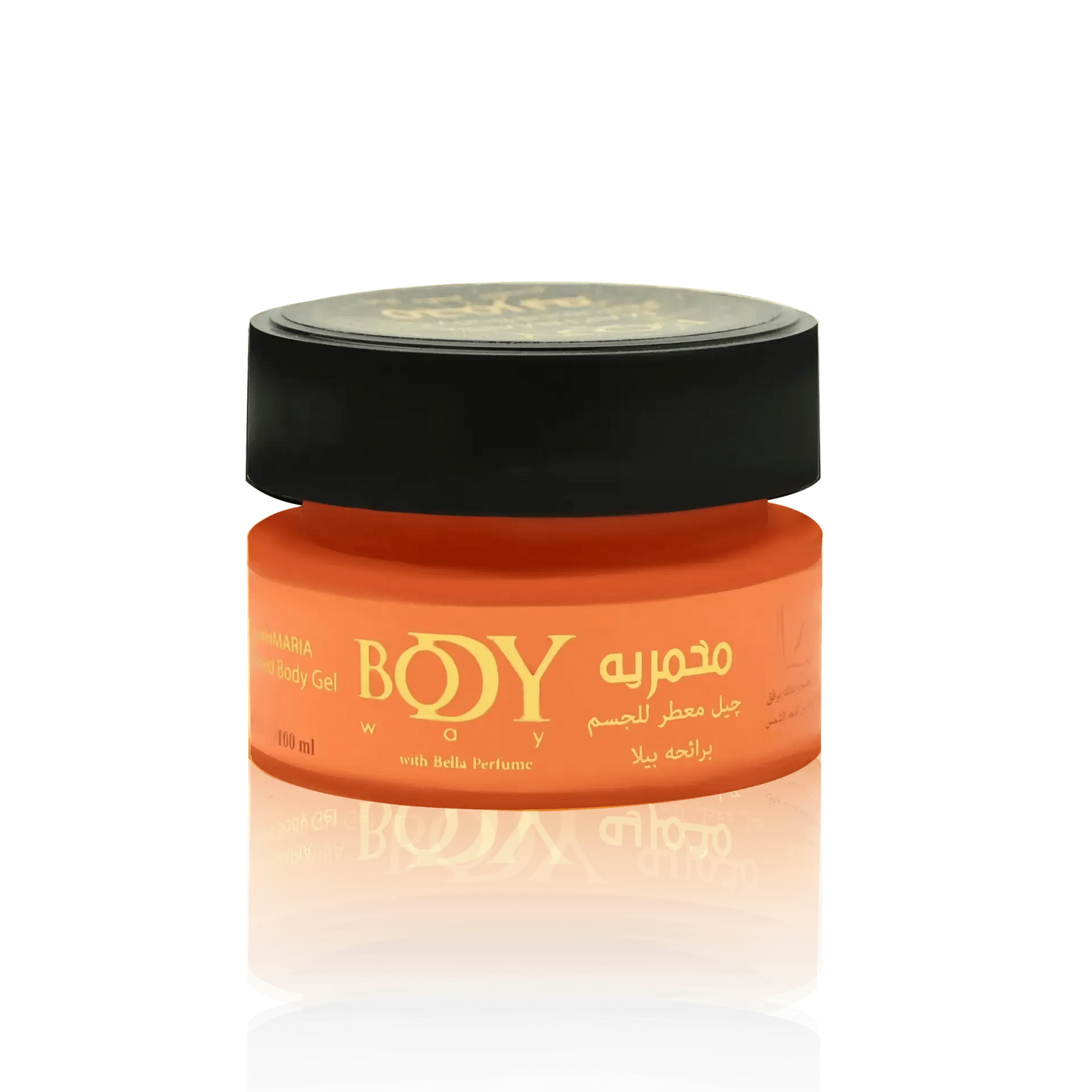 Body Way | Makhmaria Perfumed Body Gel with Bela Perfume Orange | 100gm