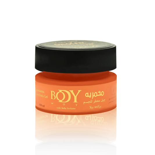 Body Way | Makhmaria Perfumed Body Gel with Bela Perfume Orange | 100gm