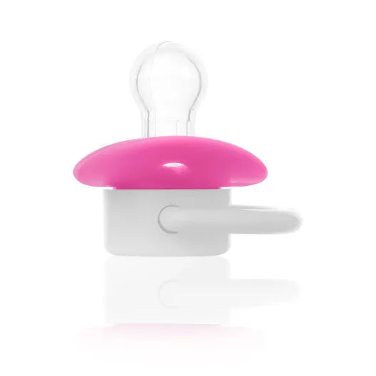 Bubbles | Pacifier Beveled Soother Pink