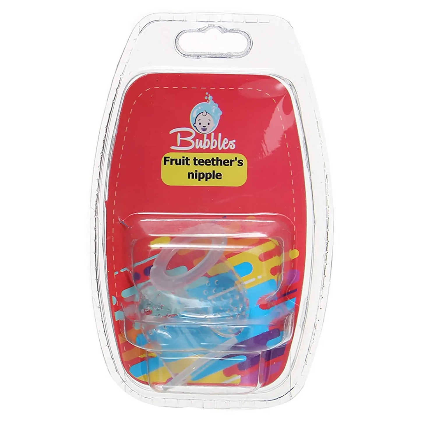 Bubbles | Silicone Fruit Teether Nipple Replacement | 2 Pcs