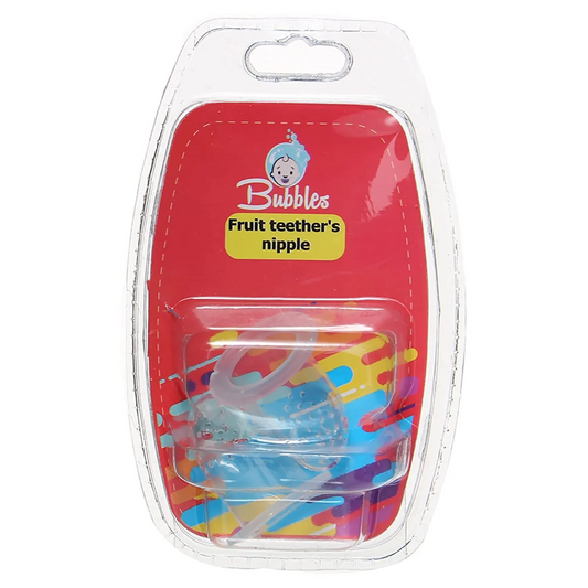 Bubbles | Silicone Fruit Teether Nipple Replacement | 2 Pcs