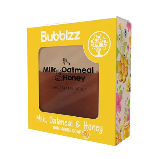 Bubblzz | Milk Oatmeal and honey Soap | 160gm