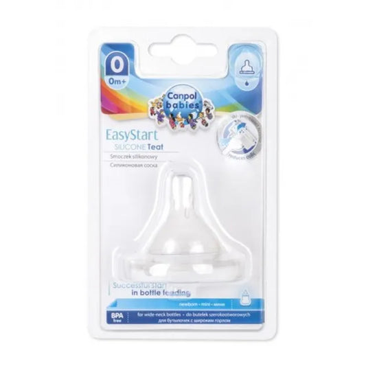 Canpol Babies | Anti-Colic Silicone Teat 0+M
