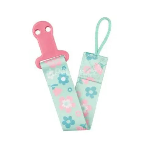 Canpol Babies | Multicolored Soother Clip With Ribbon +0M | 1 Pc