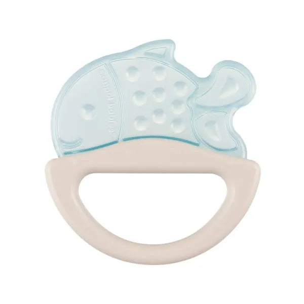 Canpol Babies | Peach & White Soft Rattle Teether +0M | 1 Pc