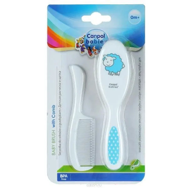 Canpol Babies | Hair Brush & Comb Blue | 1 Pc